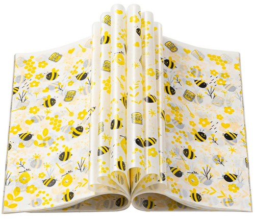 100 pcs bee - wax, paper
